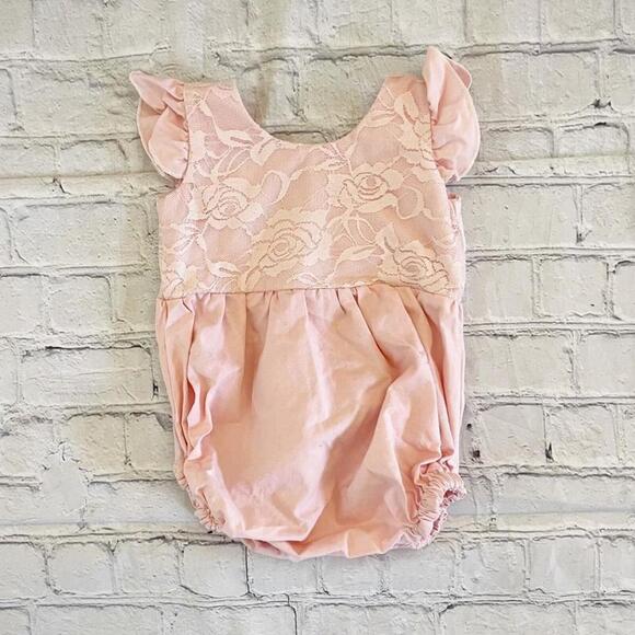 Lily & Lanie Other - Lily & Lanie Handmade Pink One Piece